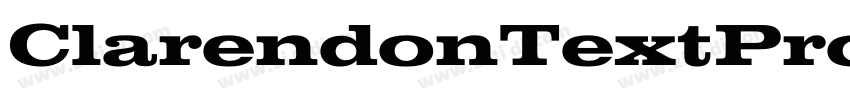 ClarendonTextPro Bol字体转换